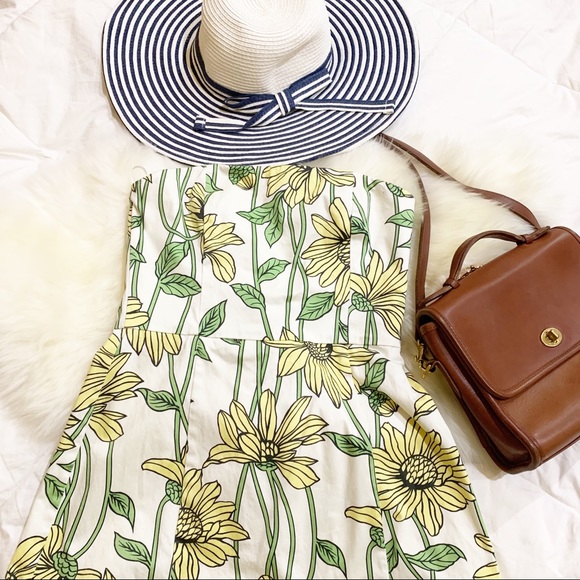 Helen Wang New York Strapless Floral Print Dress - Picture 8 of 8